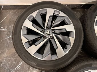 original alu kola skoda kodiaq 2 r19 letní 57H071499D - 9