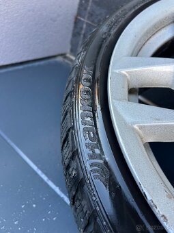 Originál BMW disky R20 styling 434M na zimných pneu - 9