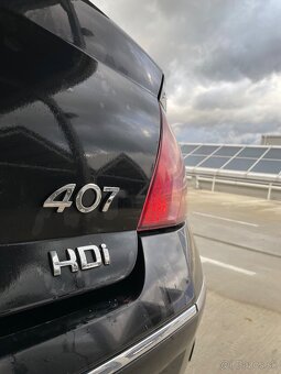 Peugeot 407 2.0 HDi (100kW) – Top stav, koža, 2x kľúč - 9