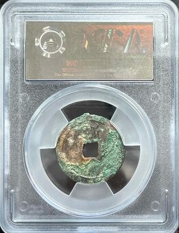 2ks Čínske mince z dynastie Ming 1368-1398 certifikát ACCA - 9