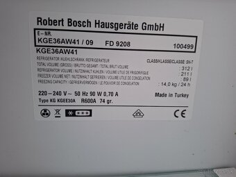 Chladnička s mrazničkou Bosch gke36aw41 - 9