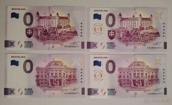 0 euro suvenírová bankovka  2025 - 9