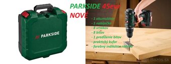 Aku vŕtacie skrutkovače Parkside - 9