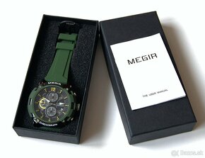 MEGIR M2208 Military Chronograph - pánske vojenské hodinky - 9