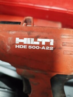 Hilti hde  500-22 aku vytlacaci pristroj set - 9