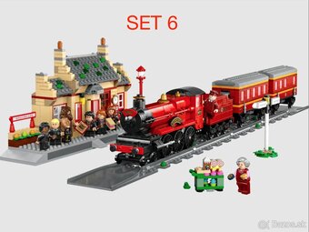 Harry Potter stavebnice 2 + figúrky - typ lego - nové - 9