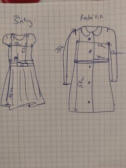 Slavnostný komplet - Šaty + kabátik + kabelka., veľ 104/110 - 9