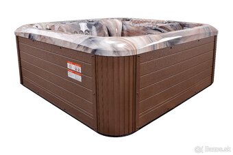 Kúpacia kaďa Vírivka/jacuzzi Santorini 210x210x88 - 9