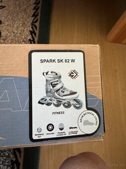 Dámske korčule Rollerblade Spark SK82W, veľkosť 40 - 9