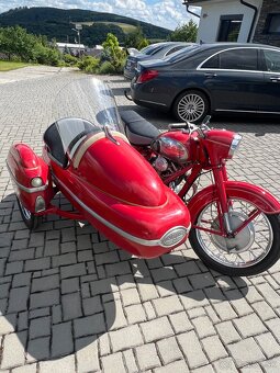 Prodam Jawa 500/2 0HC se sidecarem s doklady TP/STK 4 roky - 9
