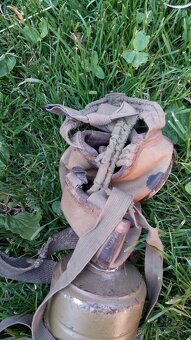 Stará plynová maska, poľské nápisy, neviem - 9