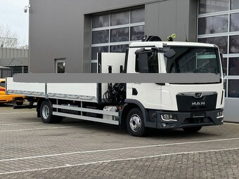 MAN TGL 12.190 - 4x2 – NOVÉ - Valník+HR-HIAB 072-4–EURO 6 - 9