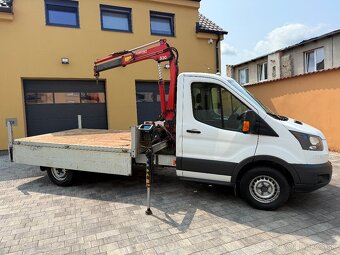 FORD TRANSIT 96KW VALNÍK S HYDRAULICKOU RUKOU NA 2055KG ČR 1 - 9