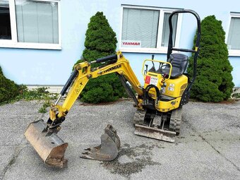 minibager Yanmar SV08, RV2020, Mth1560, rýpadlo (960kg) - 9
