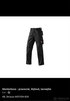 Pracovné nohavice Engelbert Strauss MOTION 2020 - 9
