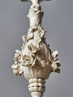 Osemramenný porcelánový luster Neapol Capodimonte - 9