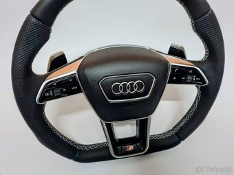 SPORTOVY VYHREVANY AUDI VOLANT MULTIFUNKCIA F1 PADLA AIRBAG - 9