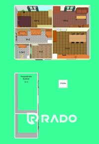 RADO | 3 izbový rodinný dom v obci Borský Mikuláš - 9