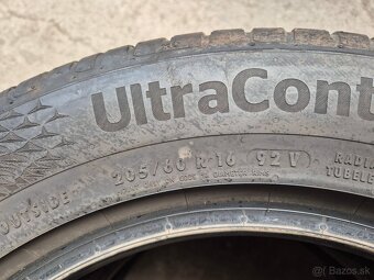 205/60 r16 letné 4 ks CONTINENTAL dezén 7,6 - 7,1 mm DOT2023 - 9