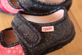 Papuče papučky baleríny SUPERFIT 29 (18,3 cm) - SUPER STAV - 9