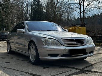 Mercedes-Benz S S55L AMG Long beautiful, iba 103 t km, r. 2 - 9