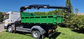 MERCEDES-BENZ ATEGO 1218 HÁKOVÝ NOSIČ + HYDRAULICKÁ RUKA - 9