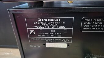 Pioneer Zostava made in Japan 1980 - 9