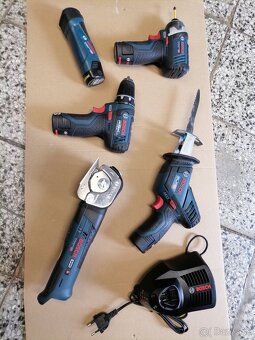 Aku náradie Bosch 10,8b/12v/15v----kus za 50eur - 9