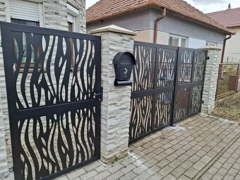 Výroba hliníkových a oceľových brán - 9