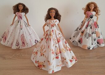 Barbie-dlhe šaty pre Barbie - 9