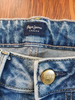 Dámské rifle Pepe Jeans – Boyfriend střih – JOLIE – míry viz - 9