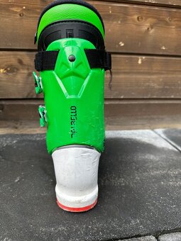 Detské lyže VÖLKL RACETIGER 140 + lyžiarky DALBELLO 225 mm - 9