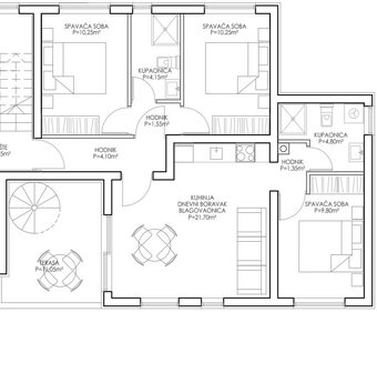 CHORVÁTSKO - Apartmán 50 m od mora - ZATON, Zadar - 9