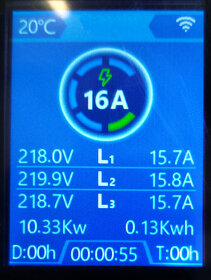 Predám nový PRENOSNÝ Wallbox 3-fazový/11kw s WIFI, - 9