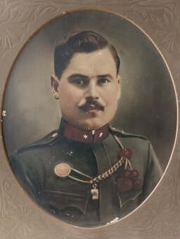 Rakúsko Uhorský dekrét a foto portrét - 9