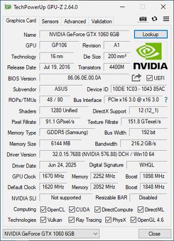 Intel i5 7400/ GTX 1060 6GB/ 16GB RAM/ 376GB SSD+HDD/ 450W - 9
