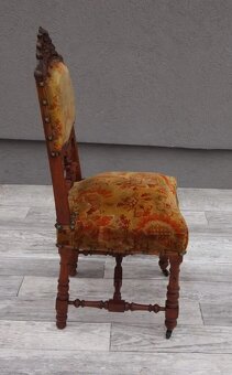 Set starožitných viktoriánskych stoličiek ( 4 ). - 9