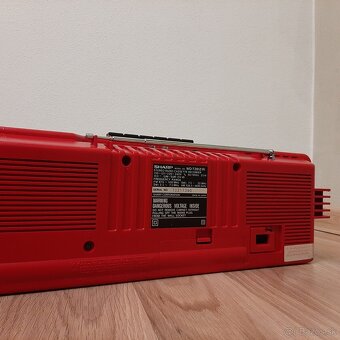 Radiomagnetofon+1-SHARP cerveny gratis. - 9