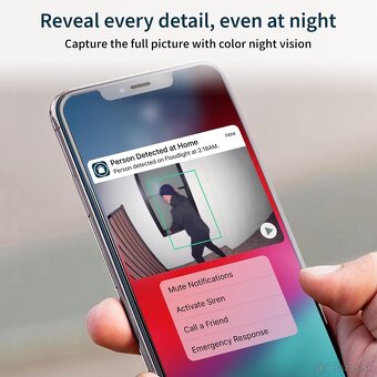 ARLO Pro 3 Floodlight Cam Wi-Fi IP bezpečnostná kamera - 9
