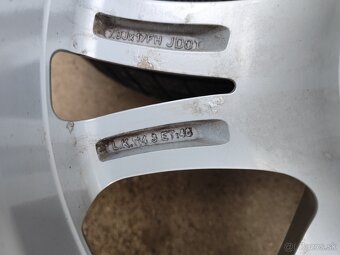 Sada Alu 17" Nissan +pneu +tpms - 9