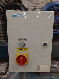 Štvorpiestový kompresor 60m³/h, 10bar, 500l - 9