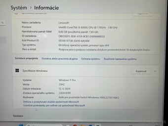 Lenovo ThinkPad X1 Tablet (3. generácia) – TOP stav - 9