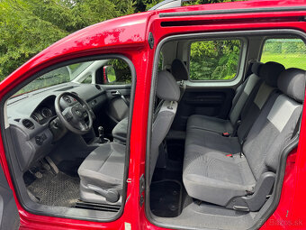 VW Caddy 1.6TDI - nové v ČR - provoz 9/2013 - 9