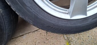 Predam hlinikove disky dezent 5x112 r16 aj s pneu 205/60r16 - 9