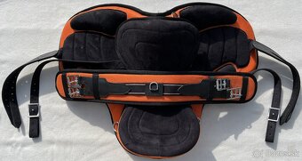 Bezkostrové FreeMax sedlo oranžové - 9