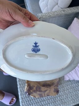 Porcelán Dubí – Modrá cibuľa - 9