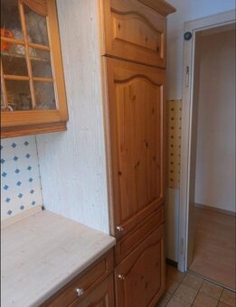 Rustikální linka z masivu se spotřebiči,5762 - 9