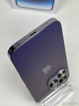 Apple iPhone 14 Pro 128GB Deep Purple - 100% Zdravie batérie - 9