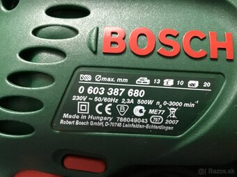 Príklepová vŕtačka Bosch PSB 500 RE - TOP stav - 9