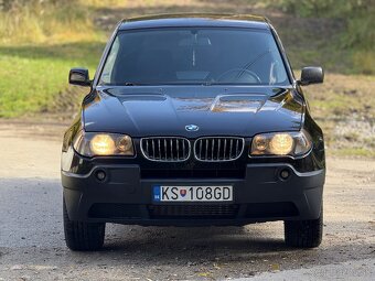 BMW X3 3.0d ťažné , Manuál 6q kožený interiér stk 2027 - 9